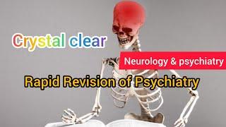 Rapid Revision of Psychiatry | Psychiatry #mbbs #review #psychiatry #exams