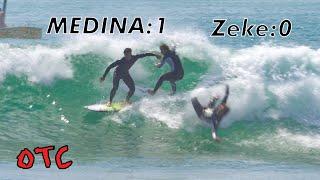 Battling 3x World Champ GABRIEL MEDINA at the WSL Finals!!