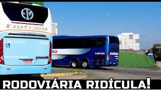 A RODOVIÁRIA MAIS RIDÍCULA QUE JÁ VI NA VIDA - MOVIMENTO DE ÔNIBUS EM OSASCO