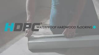 Official GOLDEN AROWANA® HDPC™ WATERPROOF Engineered Hardwood/Bamboo Floor - Installation Video