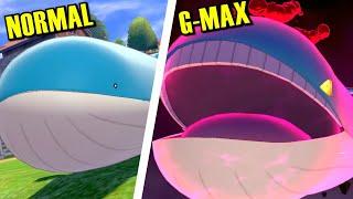 How Big can GIGANTAMAX Wailord Get in Pokémon Sword & Shield?