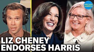 Liz Cheney Endorses Kamala Harris Over Donald Trump + Interview w/ CNN's Dana Bash