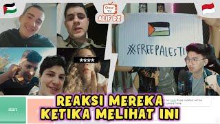 REAKSI ORANG PALESTINE DAN ISR4EL AKU TUNJUKIN INI! OME.TV INTERNASIONAL