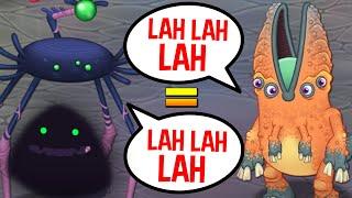 VERY SIMILAR MONSTER SOUNDS 6 - (My Singing Monsters)