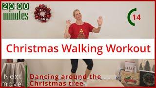 CHRISTMAS WALKING WORKOUT at home