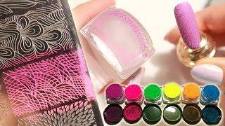 How to Stamp with Nail Art Pigments