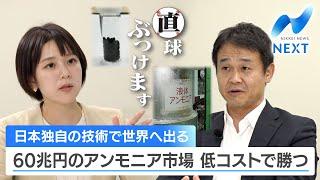 日本独自の技術で世界へ出る 60兆円のアンモニア市場 低コストで勝つ【NIKKEI NEWS NEXT】