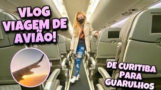 VLOG DA VIAGEM DE AVIÃO | DE CURITIBA ATÉ SÃO PAULO (GRU)