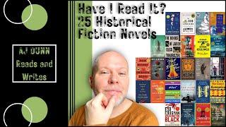 Have I Read It? | 25 Historical Fiction Novels from Book Riot