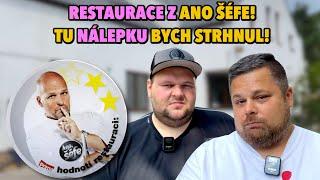 Další restaurace z ANO ŠÉFE! Tu nálepku by měli strhnout!