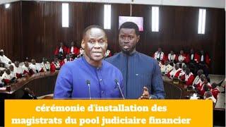  Direct : Suivez la cérémonie d'installation des magistrats du pool judiciaire financier