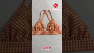 How to make cool summer slings, Cool camisole bra Sewing Tutorial Part 01