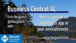 How to update an AppSource app in your Business Central environment