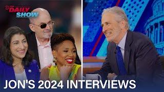 Jon Stewart Sits Down with Lina Khan, Salman Rushdie, and Monica McNutt | The Daily Show