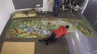 Jigsaw Puzzle - Installation Time Lapse