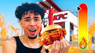 EATING SPICY FAST FOOD ITEMS!