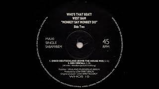 Westbam - Disco Deutschland (Bomb The House Mix) [1988]