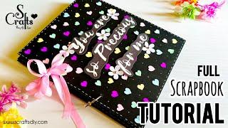 Scrapbook Tutorial | greeting card | Handmade | gift making ideas | birthday | anniversary| S Crafts