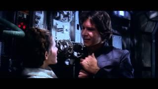 Han Solo Princess Leia kiss