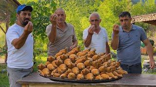 Fried Drumsticks Delight: Cooking Chicken Drumsticks in a Village