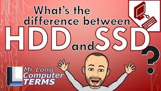 Mr Long Computer Terms | What's the difference between HDD and SSD?