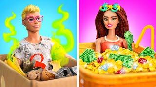 BARBIE & KEN : CONCOURS DE RELOOKING | Défi Mignon de Relooking de Poupées par 123 GO! SCHOOL