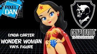 Wonder Woman Lynda Carter Caped Variant Vinyl Figure Cryptozoic Entertainment Video Review