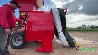 Walk through Silo Bag Solutions Akron machinery