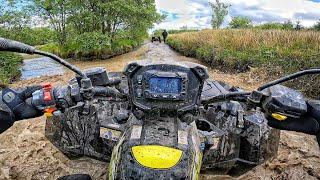 Riding The Hardest Trail In The Country On 1000cc Super Quads! *WOW*