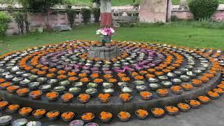 Evening view of Mahabodhi Temple, India.#Bodh Gaya