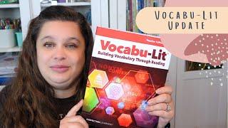 Vocabu-lit Update | Secular Homeschool Curriculum | ELA