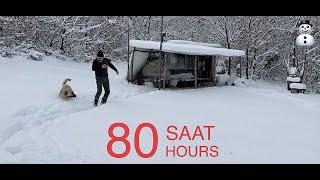 KARDA KIŞTA️ 80 SAAT DOLU DOLU VİDEO️ 80 HOURS OF WINTER IN SNOW FULLY VIDEO