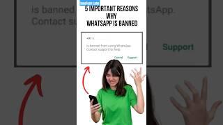 Important Reasons for WhatsApp Ban || WhatsApp Banning Account || WHATSAPP NUMBER BAN || WhatsApp ||