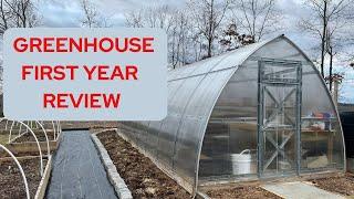 Likes and Non Likes After First Year Owning a Greenhouse              #greenhouse