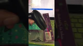 WoneNice USB Automatic Barcode Scanner Scanning Barcode Bar code Reader Review