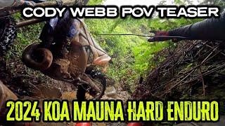 WILD Cody Webb POV in Kauai | 2024 Ultimate Hawaiian Hard Enduro Teaser