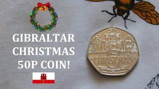 Gibraltar Christmas 50p Coin (2024) #COINS