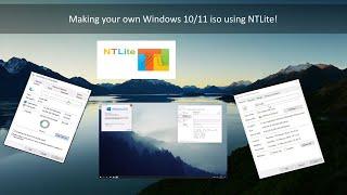 Making your own Windows 10/11 iso using NTLite!