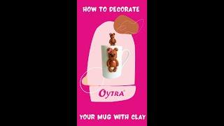 Diy Polymer Clay | How to decorate mug with clay | How to decorate mugs at home