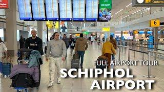 Amsterdam Schiphol Airport (AMS) Full Walking Tour | Departure 1-3| Arrival 1-4| Drop & Pick Up 