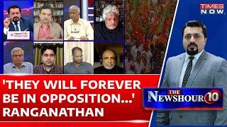 Anand Ranganathan And Sanjay Jha Lock Horns Over 'Manipur' Issue On Newshour Agenda