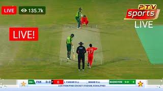 Live Match : Pakistan vs Zimbabwe Live Match Today || Ptv Sports Live