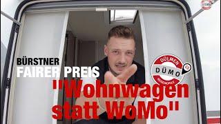 Das ist mal ein fairer Deal. Ein Bürstner Wohnwagen als Alternative zum WoMo.TS Premio Limited