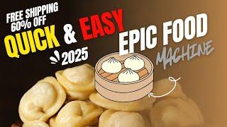 Automatic Dumpling Machine Commercial Samosa Pelmeni Ravioli Spring Roll Large Big Empanada Making