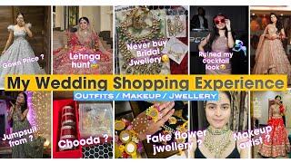 Indian Wedding Shopping Guide for a BRIDE TO BE | My Wedding Function Outfits Details | Kashika