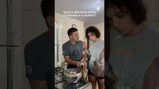 Diferença entre homem e mulher.