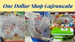 One Dollar Shop In Gujranwala/Glassware,Crystal Crockery In 250Rs/Cheapest Crockery At 1 DollarStore