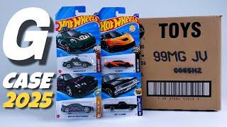 Unboxing Hot Wheels 2025 - G Case!