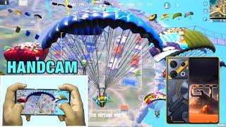 Handcam INFINIX GT 10 PRO BGMI / PUBG MOBILE | 23 KILLS | 3 FINGER + FULL GYRO HANDCAM GAMEPLAY