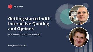 Getting started with Interactive Quoting and Options #wequote #avtweeps